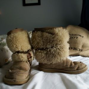 AMAZING genuine sheepskin boots